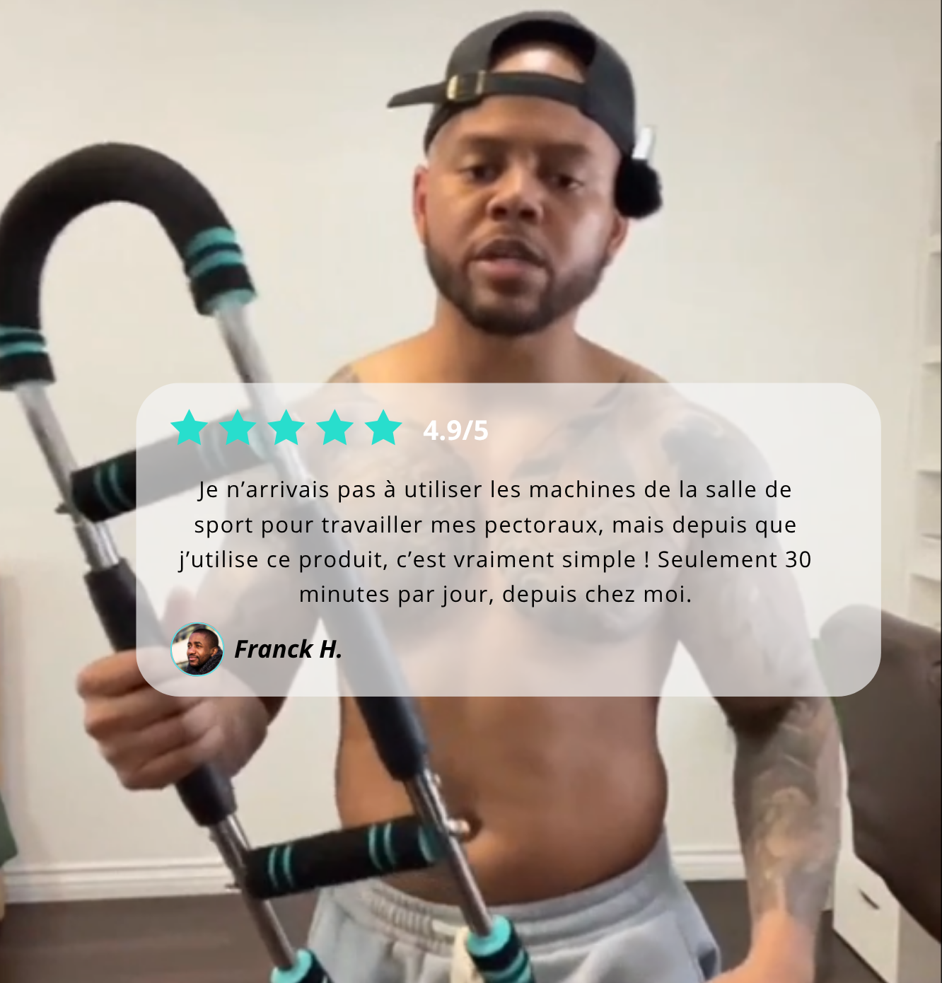 Pump.Master - Barre de musculation